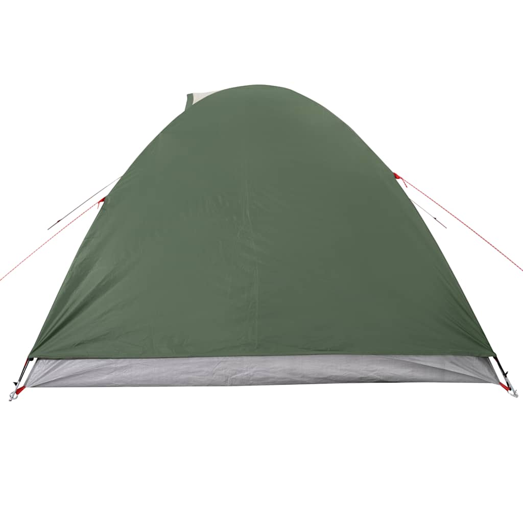 Tenda da Campeggio a Cupola per 4 Persone Verde Impermeabile 94335