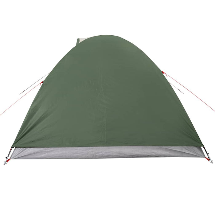 Tenda da Campeggio a Cupola per 4 Persone Verde Impermeabile 94335