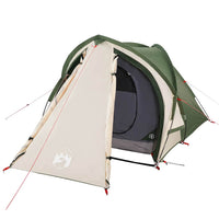Tenda da Campeggio a Cupola per 2 Persone Verde Impermeabile 94339