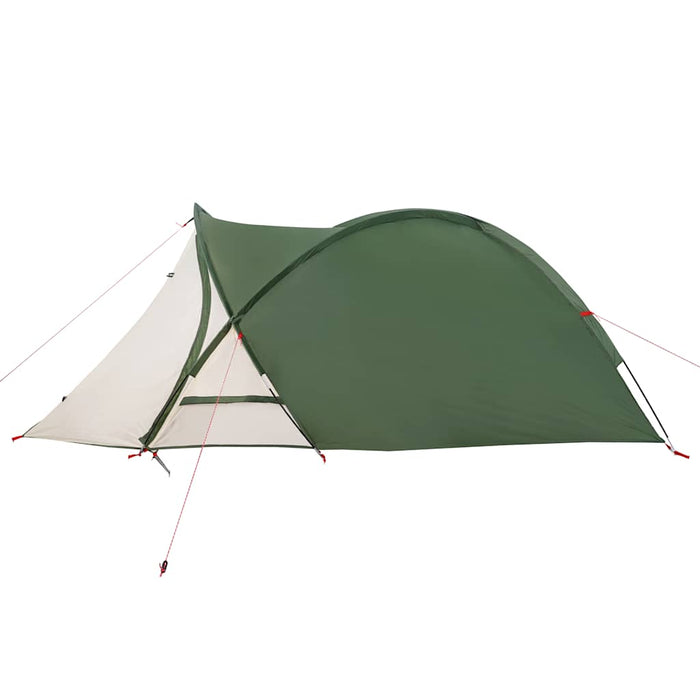 Tenda da Campeggio a Cupola per 2 Persone Verde Impermeabile 94339