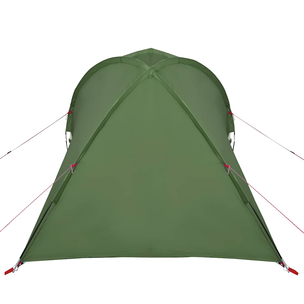 Tenda da Campeggio a Cupola per 2 Persone Verde Impermeabile 94339