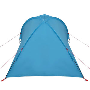 Tenda da Campeggio a Cupola per 2 Persone Blu Impermeabile 94340