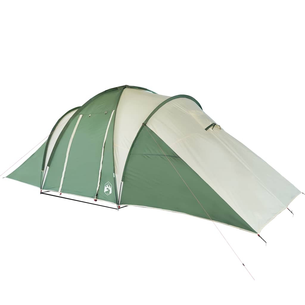 Tenda da Campeggio a Cupola per 6 Persone Verde Impermeabile 94343