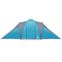 Tenda da Campeggio a Cupola per 4 Persone Blu Impermeabile 94344