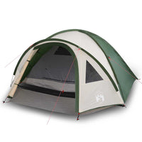 Tenda da Campeggio a Cupola per 4 Persone Verde Impermeabile 94349