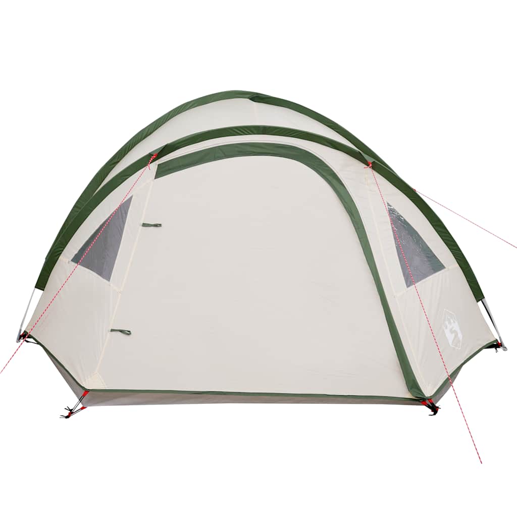 Tenda da Campeggio a Cupola per 4 Persone Verde Impermeabile 94349