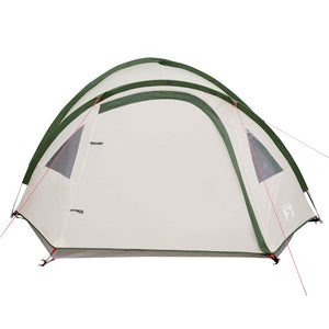 Tenda da Campeggio a Cupola per 4 Persone Verde Impermeabile 94349