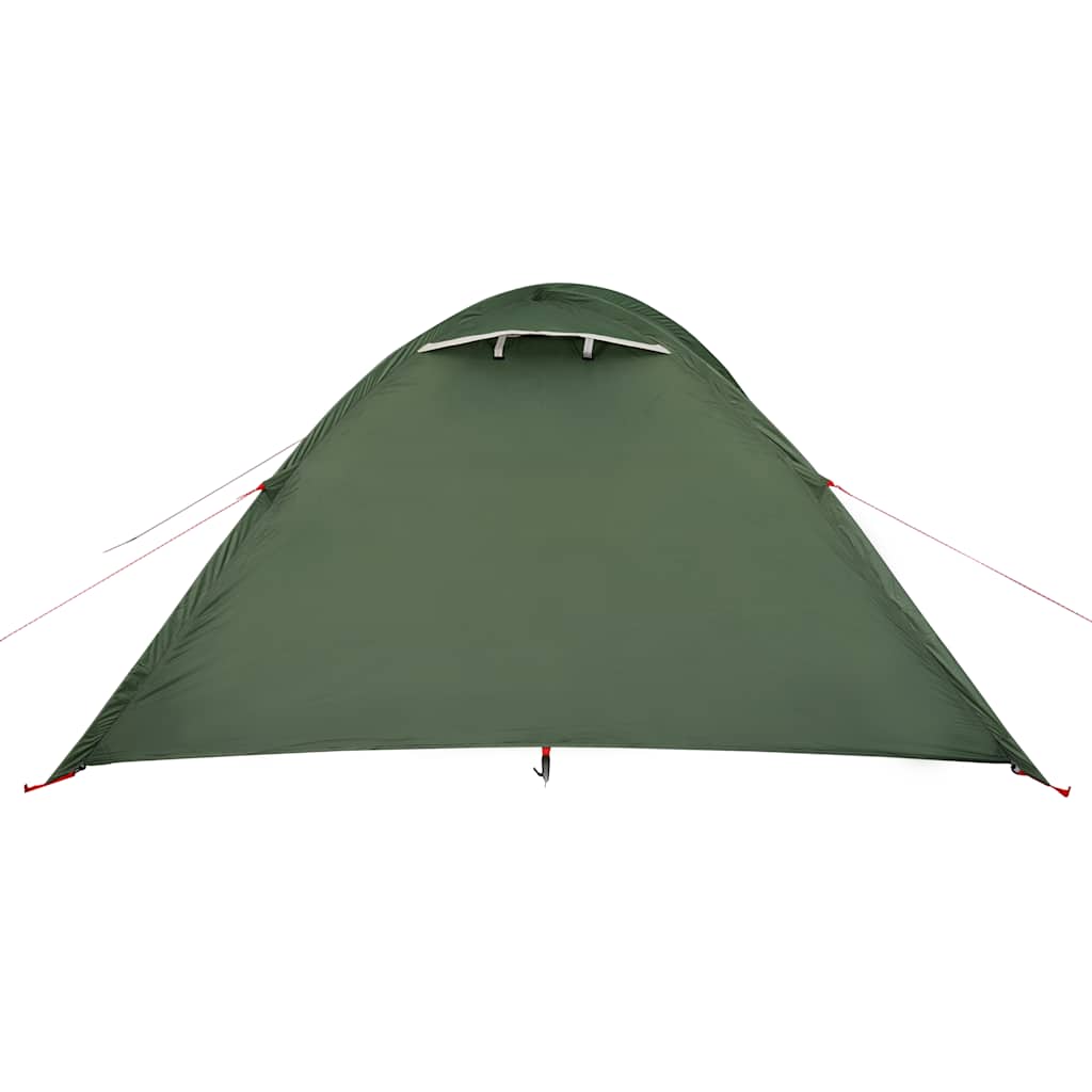 Tenda da Campeggio a Cupola per 4 Persone Verde Impermeabile 94349