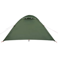 Tenda da Campeggio a Cupola per 4 Persone Verde Impermeabile 94349