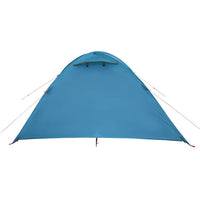 Tenda da Campeggio a Cupola per 4 Persone Blu Impermeabile 94350