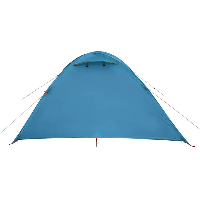 Tenda da Campeggio a Cupola per 4 Persone Blu Impermeabile 94350