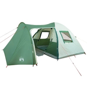 Tenda da Campeggio a Cupola per 6 Persone Verde Impermeabile 94353