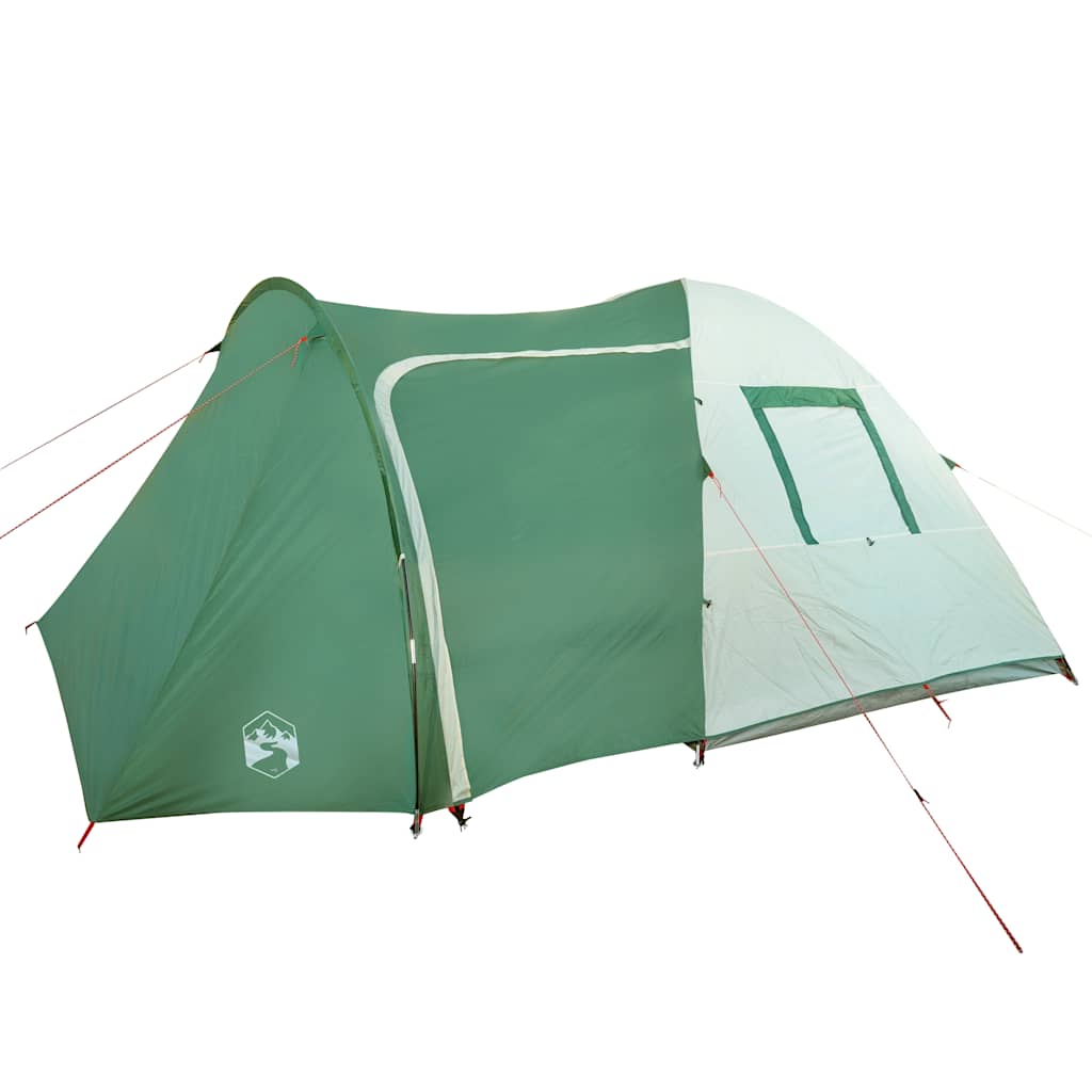 Tenda da Campeggio a Cupola per 6 Persone Verde Impermeabile 94353