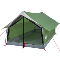 Tenda da Campeggio per 2 Persone Verde Impermeabile 94359