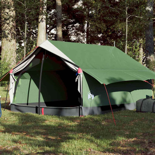 Tenda da Campeggio per 2 Persone Verde Impermeabile 94359