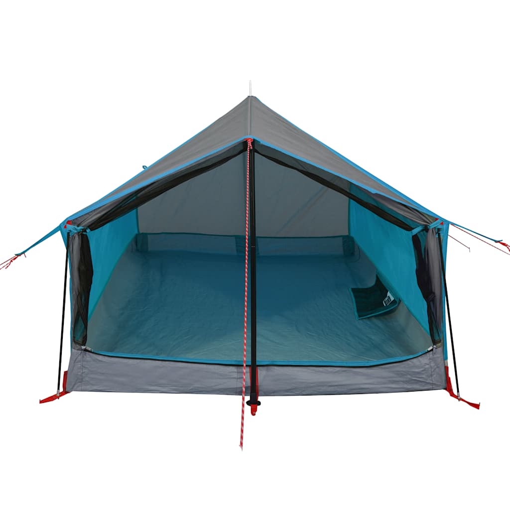 Tenda da Campeggio per 2 Persone Blu Impermeabile 94360