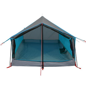 Tenda da Campeggio per 2 Persone Blu Impermeabile 94360