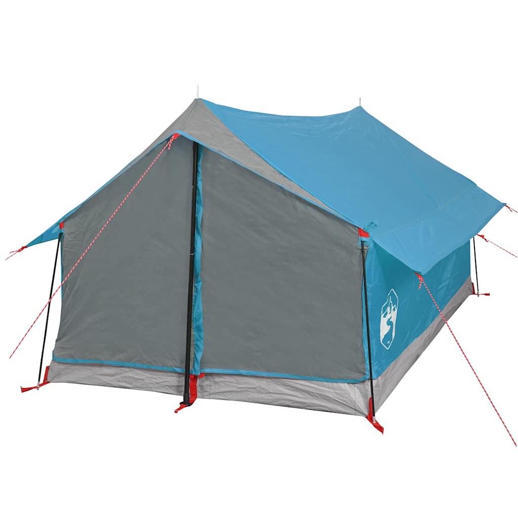 Tenda da Campeggio per 2 Persone Blu Impermeabile 94360
