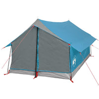 Tenda da Campeggio per 2 Persone Blu Impermeabile 94360
