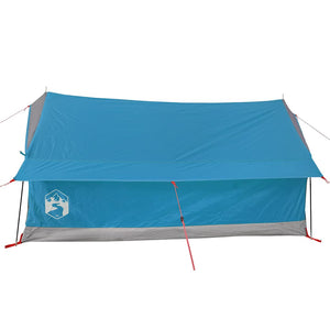 Tenda da Campeggio per 2 Persone Blu Impermeabile 94360
