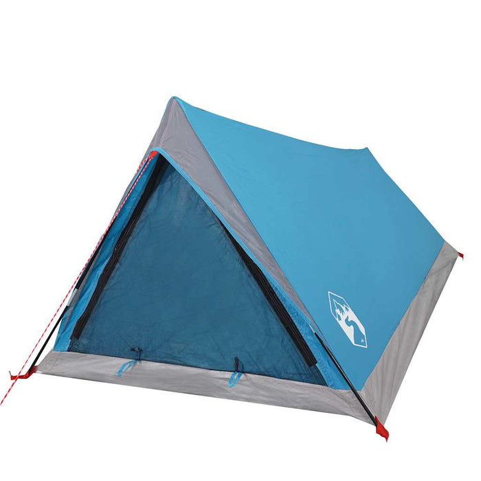 Tenda da Campeggio per 2 Persone Blu Impermeabile 94363