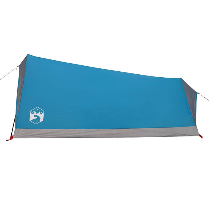 Tenda da Campeggio per 2 Persone Blu Impermeabile 94363