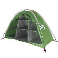 Tenda Portaoggetti con 9 Scomparti Verde Impermeabile 94374