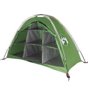 Tenda Portaoggetti con 9 Scomparti Verde Impermeabile 94374