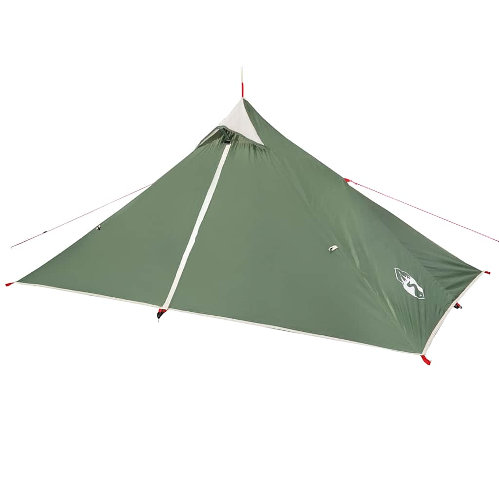 Tenda da Campeggio Tipi per 1 Person1 Verde Impermeabile 94383