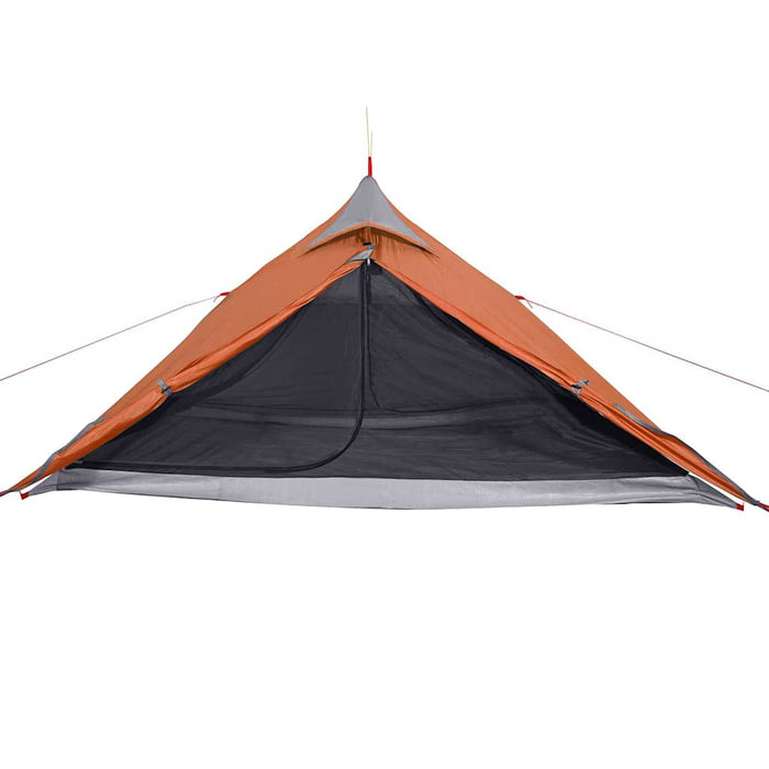 Tenda da Campeggio Tipi 1 Persona Arancione Impermeabile 94385
