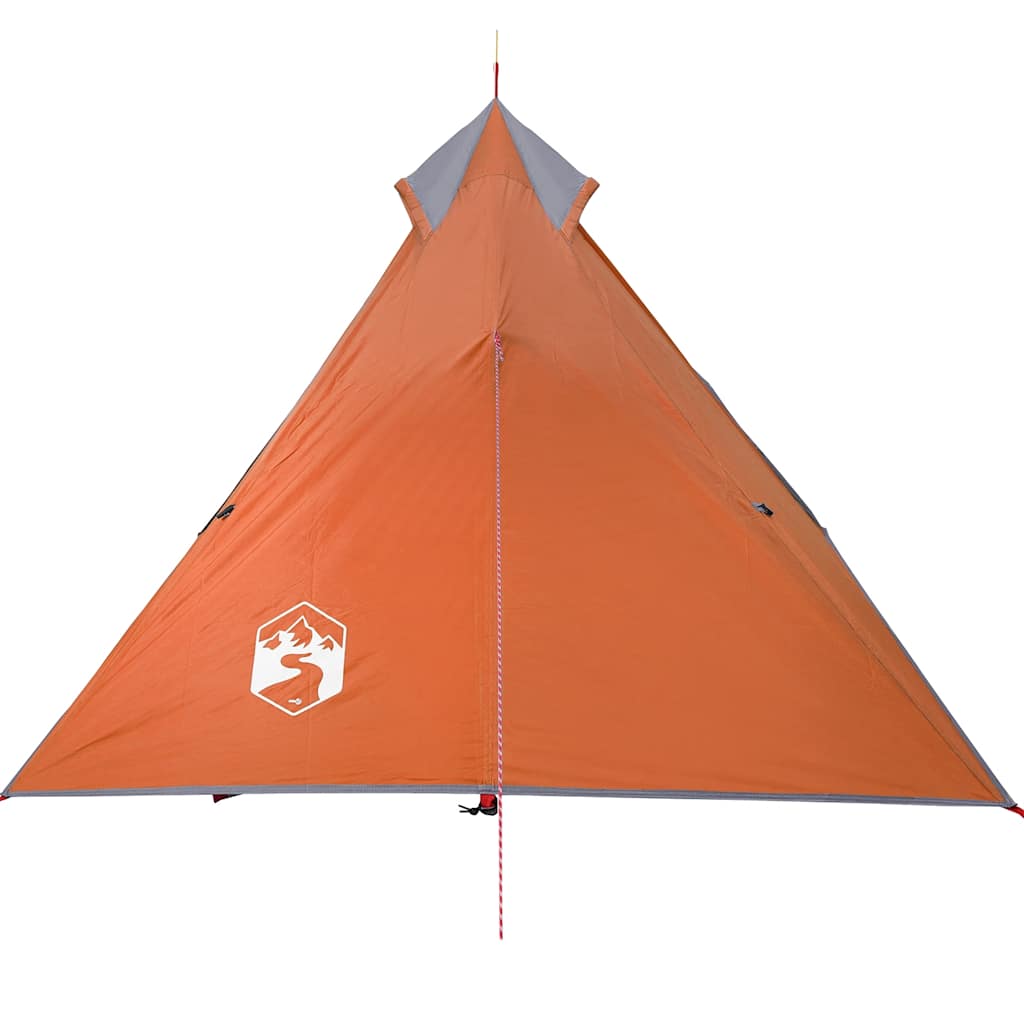 Tenda da Campeggio Tipi 1 Persona Arancione Impermeabile 94385