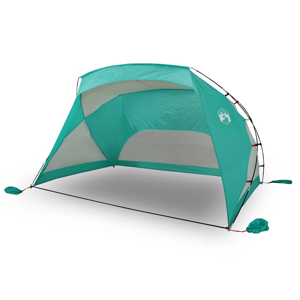 Tenda da Spiaggia Verde 274x178x170/148 cm in Poliestere 185T 94404