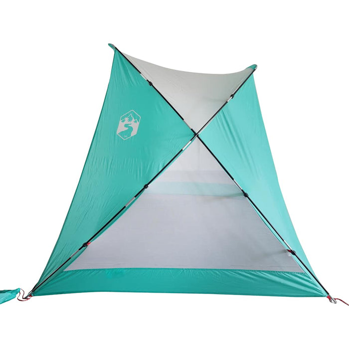 Tenda da Spiaggia Verde 274x178x170/148 cm in Poliestere 185T 94404