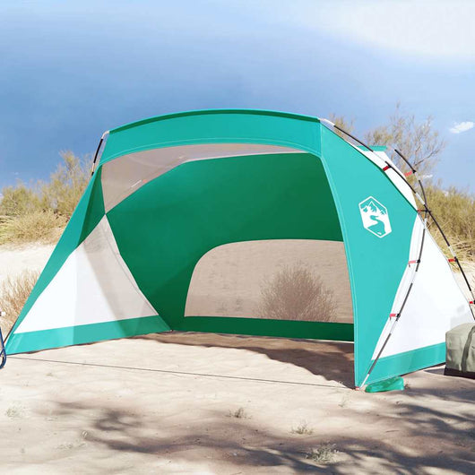 Tenda da Spiaggia Verde 274x178x170/148 cm in Poliestere 185T 94404