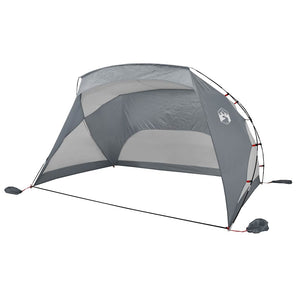 Tenda da Spiaggia Grigia 274x178x170/148 cm in Poliestere 185T 94405