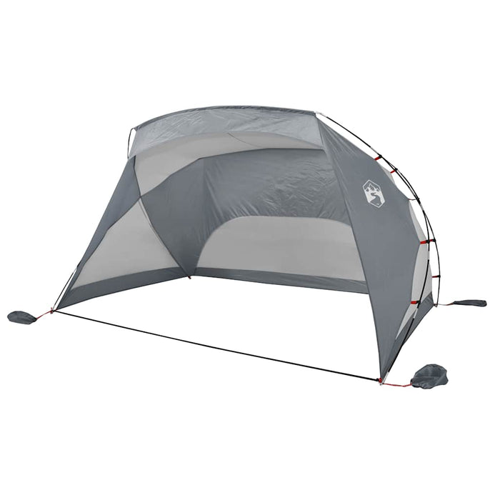 Tenda da Spiaggia Grigia 274x178x170/148 cm in Poliestere 185T 94405