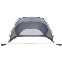 Tenda da Spiaggia Grigia 274x178x170/148 cm in Poliestere 185T 94405