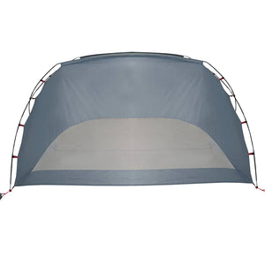Tenda da Spiaggia Grigia 274x178x170/148 cm in Poliestere 185T 94405