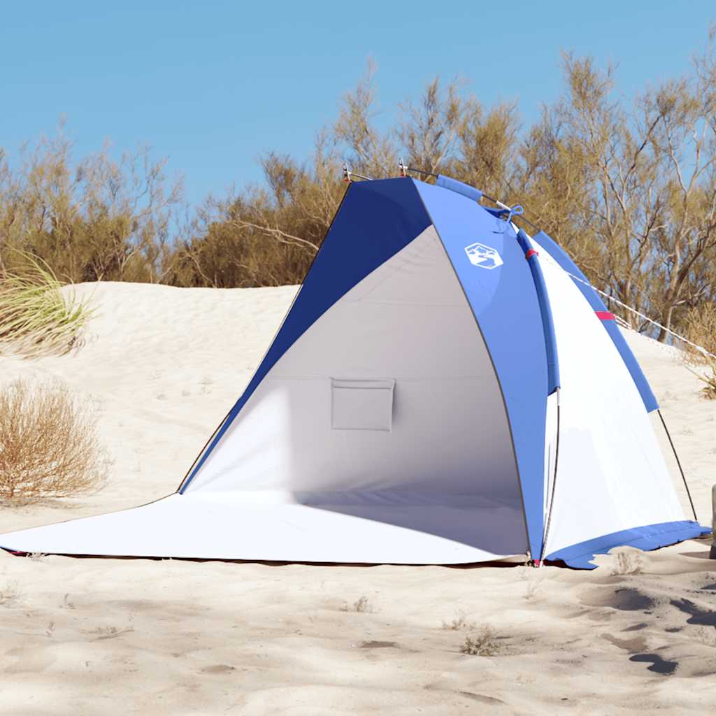 Tenda da Spiaggia Blu Azzurro 268x223x125 cm in Poliestere 185T 94406
