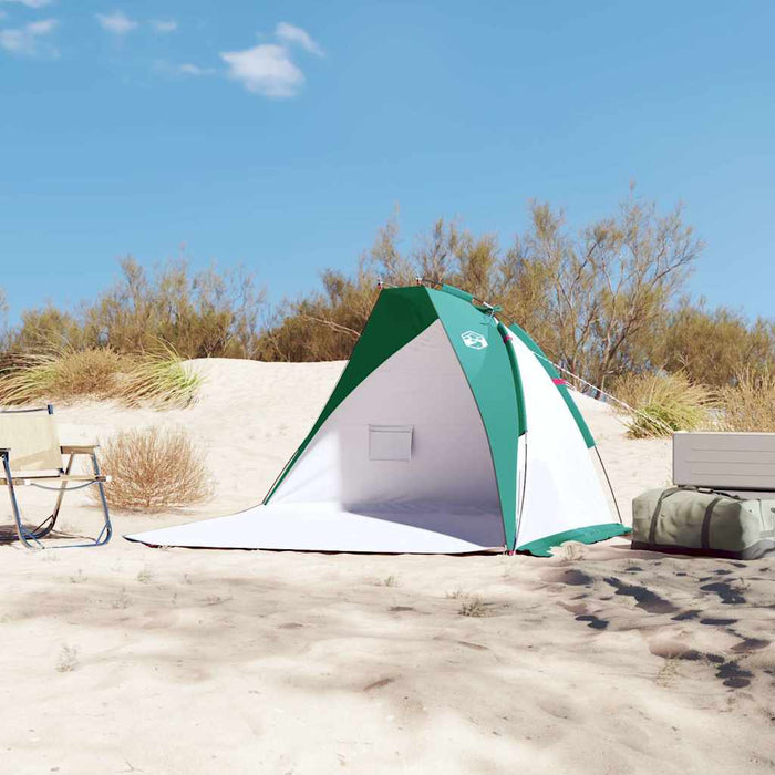 Tenda da Spiaggia Verde Mare 268x223x125 cm in Poliestere 185T 94407