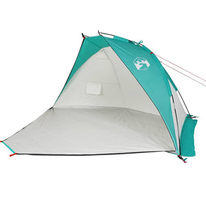 Tenda da Spiaggia Verde Mare 268x223x125 cm in Poliestere 185T 94407