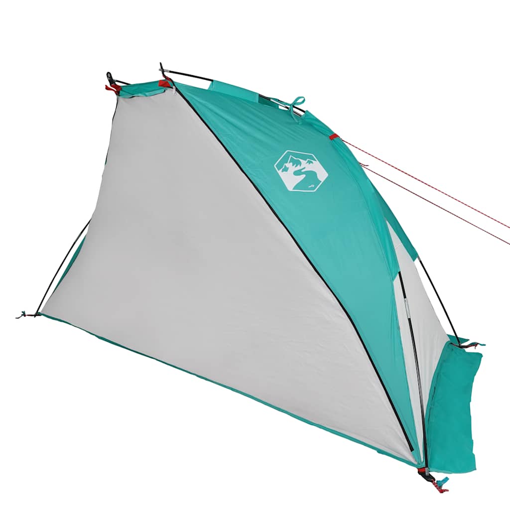 Tenda da Spiaggia Verde Mare 268x223x125 cm in Poliestere 185T 94407