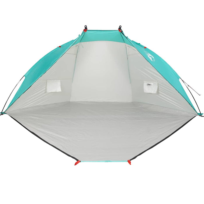 Tenda da Spiaggia Verde Mare 268x223x125 cm in Poliestere 185T 94407