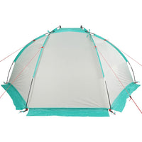 Tenda da Spiaggia Verde Mare 268x223x125 cm in Poliestere 185T 94407