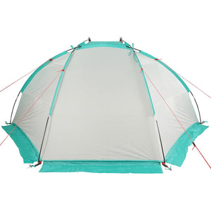 Tenda da Spiaggia Verde Mare 268x223x125 cm in Poliestere 185T 94407