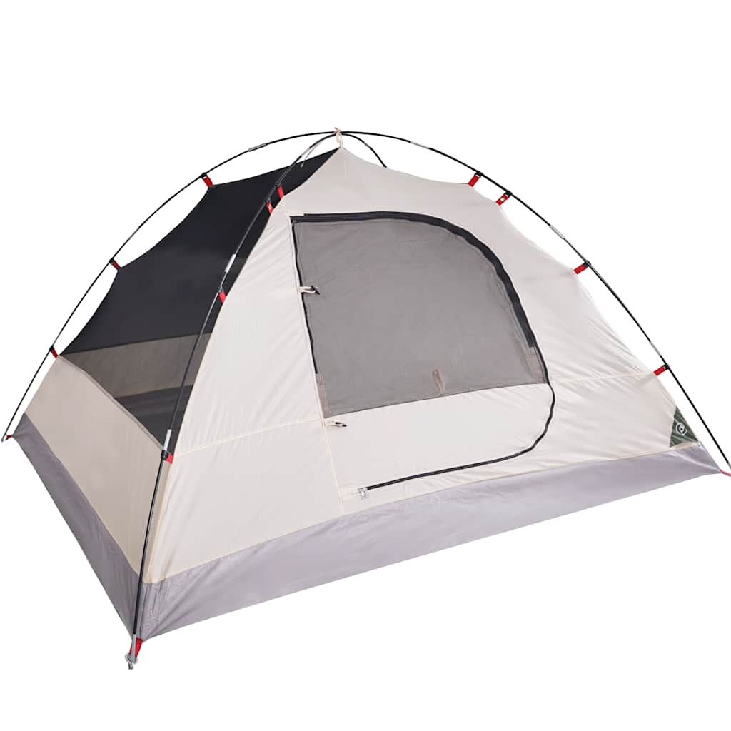 Tenda da Campeggio a Cupola per 6 Persone Verde Impermeabile 94412