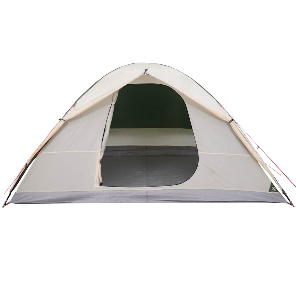 Tenda da Campeggio a Cupola per 6 Persone Verde Impermeabile 94412