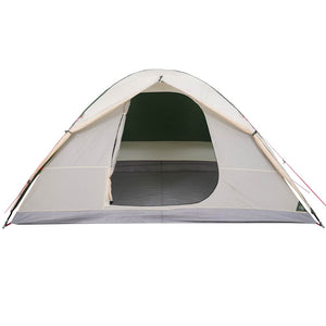 Tenda da Campeggio a Cupola per 6 Persone Verde Impermeabile 94412