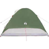 Tenda da Campeggio a Cupola per 6 Persone Verde Impermeabile 94412