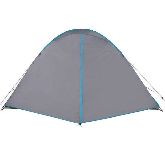 Tenda da Campeggio a Cupola per 6 Persone Blu Impermeabile 94413